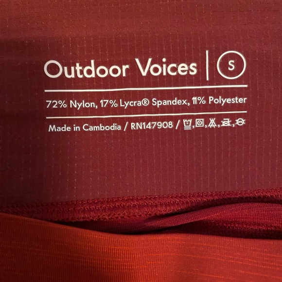 Outdoor Voices TechSweat 7/8 Athletic Leggings - Picture 8 of 8